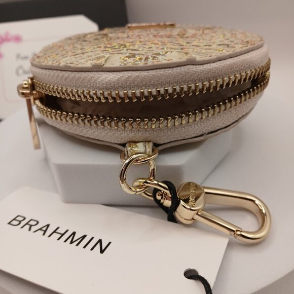 Brahmin Circle Coin Purse NWT Hologram - Picture 3 of 3